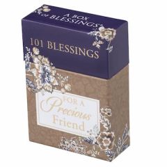 Box Of Blessings-101 Blessing Precious Friend BX157