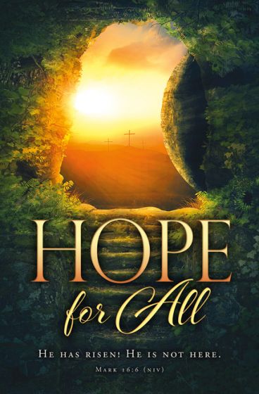 Bulletin-Easter, Hope for All - 100pcs