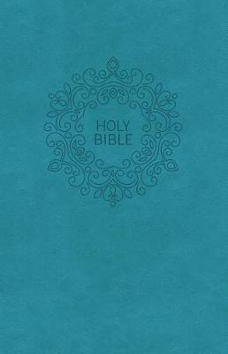NKJV Thinline Compact LeatherSoft-Blue 