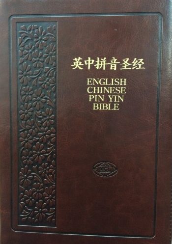 KJV & Chinese Union New Pun. PIN YIN, ZIP-Brown