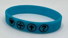 Wristband THE FOUR-Light Blue