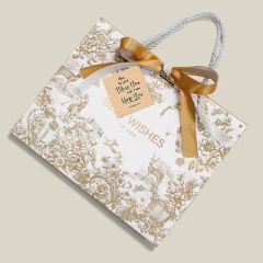 Gift Bag-Gold Retro Medium (031504)