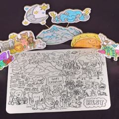 God's Creation Mat