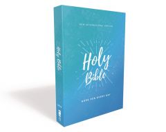 NIV Holy Bible Economy Edition Blue Paperback