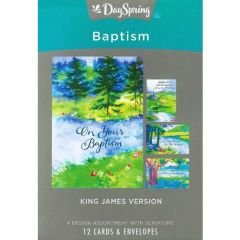 Boxed Cards-Baptism Step of Faith J1032