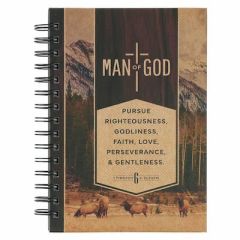 Journal: Wirebound-Man of God Brown Trailhead JLW311