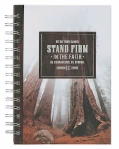 Journal: Wirebound-Stand Firm in the Faith Redwood JLW312