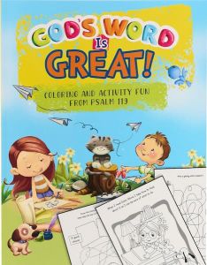 God's Word is Great Coloring and Activity Book KDS808