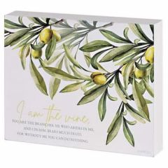 Plaque Tabletop-I Am The Vine TPLK108-102