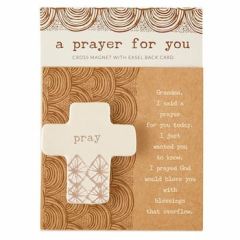 Prayer for you Cross Ceramic -Grandma L0690