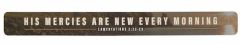 Magnetic Strips LARGE-His Mercies Are New LMS014