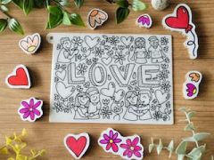 Love Panel Mat