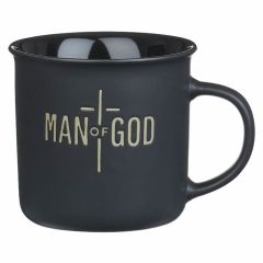 Man of God Matte Black MUG