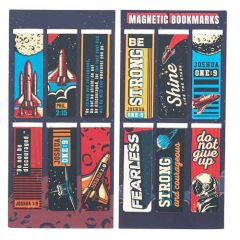 Magnetic Bookmark Set of 6-Be Strong BlueSpace MGB119