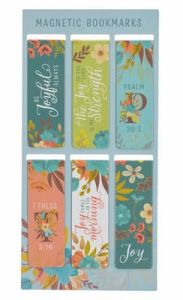 Magnet Bookmark/pk of 6-Joyful Faith Floral MGB101