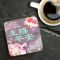 Coaster: Absorbent Diatomite Square-The Lord Grant You Peace 主赐平安