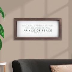 Framed Art-He Will Be Prince of Peace VFR0616