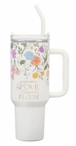 Tumbler with Reusable Straw-Grace Mother's Love SMUG359