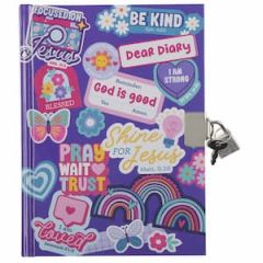 Shine for Jesus Stickers Secret Diary SNB005
