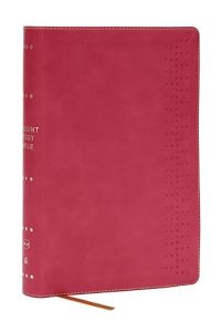 NKJV Student Study Bible LeatherSoft Pink