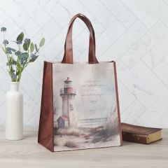 Tote Bag: I Have Made You Lighthouse Non-Woven Coated TOT215