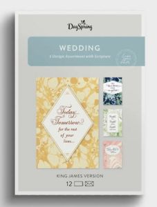 Boxed Cards-Wedding Marble U2659