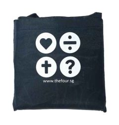 The FOUR recyclable bag Cru Media Ministry Singapore