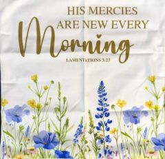 Cushion Cover-His Mercies New Every Morning