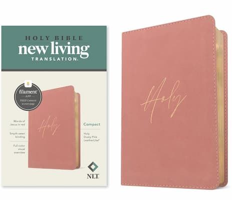 ほぼ新品です　TRADITIONAL BIBLE SHIRO ITOH NLT Compact LeatherLike-Holy Dusty Pink Filament Enabled | Cru