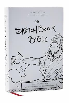 NKJV The Sketchbook Bible: Complete Bible with Hundreds of