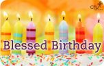 Gift Card - Blessed Birthday