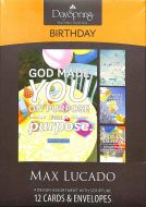 Boxed Cards-Birthday Max Lucado God Made You,53682
