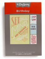 Boxed Cards-Birthday, Bible Letters 70108