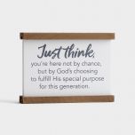 Plaque Tabletop-Just Think, 95107