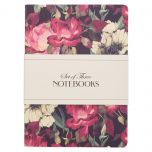 Notebook Set/3-Be Still Vintage Floral, Large NBS045
