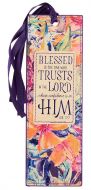 Bookmark FauxLeather-Blessed Is The One, BMF120