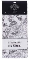 Tea Towel-It Is Well With My Soul, TWL021