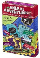 Animal Adventures for Kids 5-in-1 Card Game KDS786