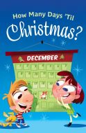 Tracts - How Many Days 'Til Christmas (Pack of 25)