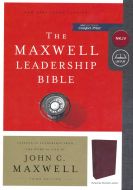 NKJV Maxwell Leadership Bonded-Burgundy, 3rd Edition