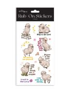 Rub On Sticker-Lamb Series