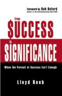 From Success To Significance