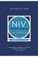 NIV Study Bible Rev Personal Size-SC, Red Ltr