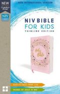 NIV Bible For Kids Thinline Flexcover-Pink/Gold  