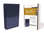 KJV Value Thinline Large Print LeatherSoft-Blue