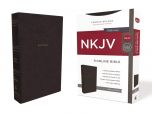 NKJV Thinline Bible Leathersoft-Black, Comfort Print