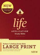 NIV Life Application Study Bible, Third Edition, Large Print, Red Letter, HC