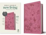 NLT Premium Large Print Value Thinline Bible, LeatherLike-Garden Pink, Filament Enabled Edition