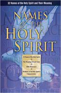 Names Of The Holy Spirit-Pamphlet
