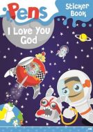 Pens Sticker Book-I Love You,God